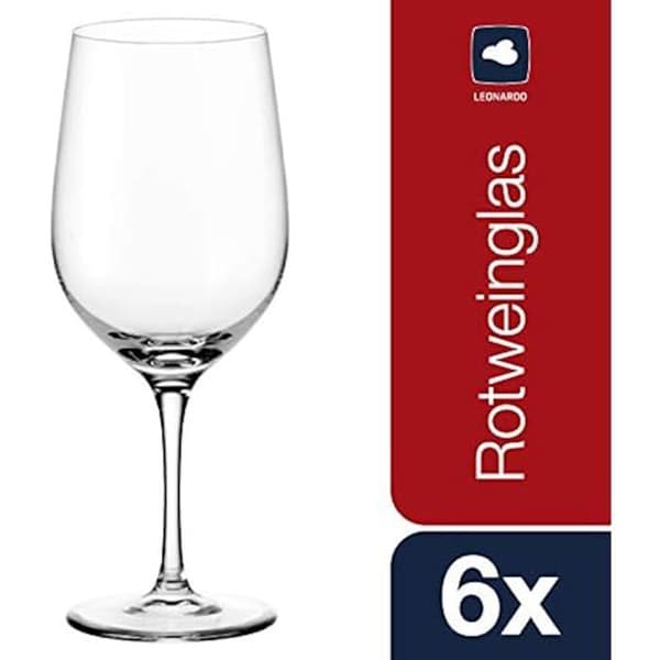 Vin glas - LEONARDO - Ciao+ - Set om 6 - Teqton - Diskmaskinssäker