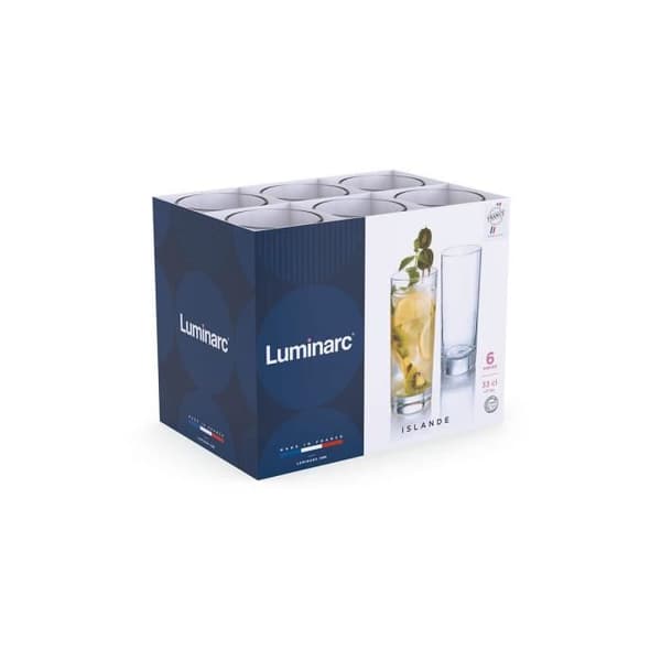 Luminarc Iceland Transparent Glas 330 ml (24 enheter)
