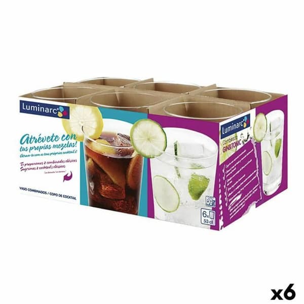 Luminarc Sidra Gigante Glass Transparent Glas 6 enheter 530 ml (Pack 6x)