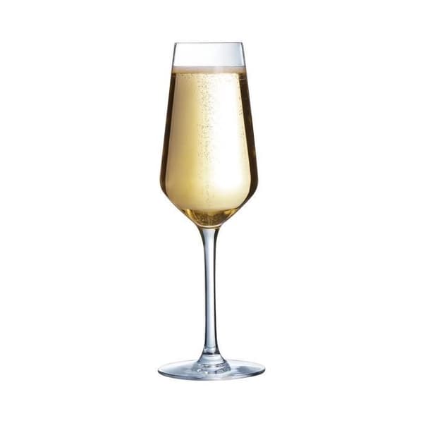 Champagneflöjter - Luminarc - Vinetis - 6 stycken - Ultra transparent glas - 23cL