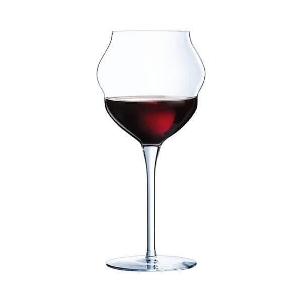 6 Macaron vinglas 40cl - Chef&amp;Sommelier - Kristallin original design ultra transparent