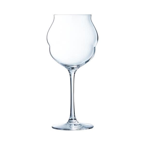 6 Macaron vinglas 40cl - Chef&amp;Sommelier - Kristallin original design ultra transparent