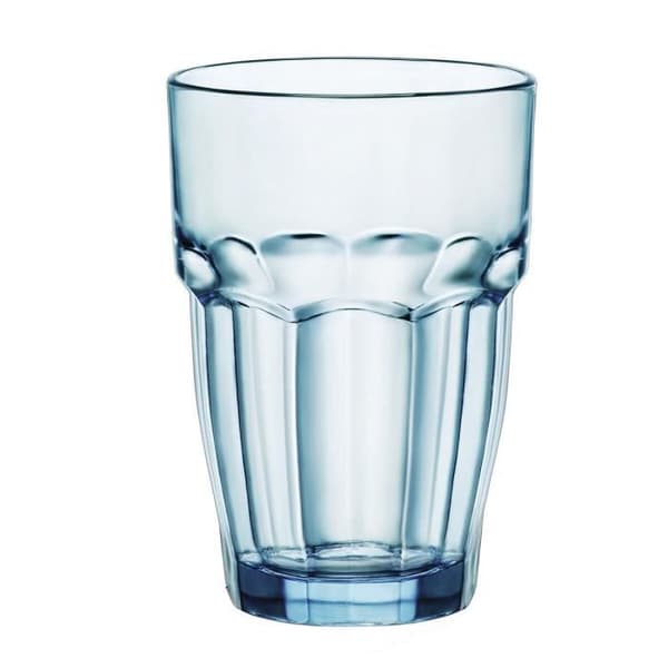 Glas - Bormioli Rocco - Rock Bar - 370 ml - Blå - 24 Enheter