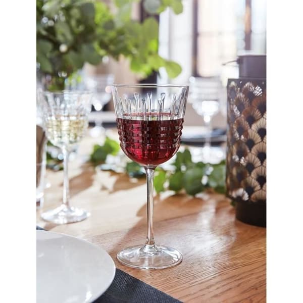 6 vinglas 35cl Rendez-vous - Cristal d'Arques - Kwarx med vintagedesign Cristal Look
