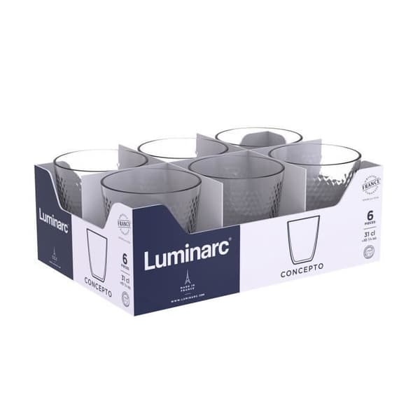 Luminarc Concepto Glass Pampille Transparent glas 310 ml (24 enheter)