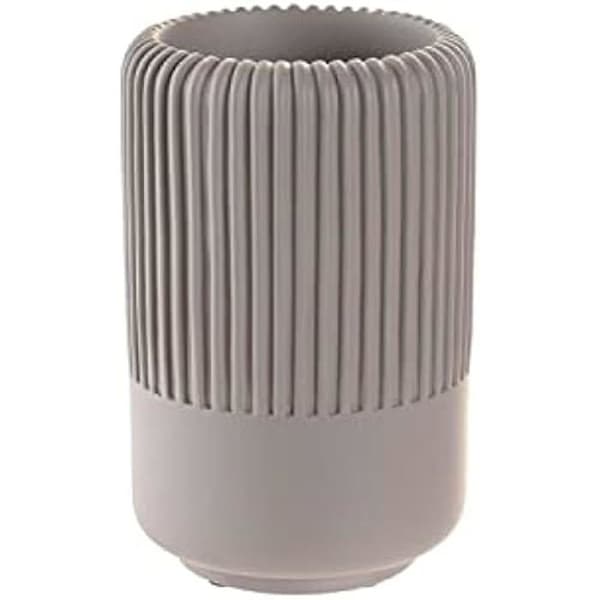 Tumlare - DKD HEMINNREDNING - Standard - Färg grå - Material cement - Mått 7x7x11 cm