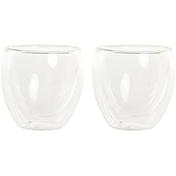 Koppset - DKD HEMDEKOR - Flerfärgad - 6,7 x 6,7 x 6,4 cm - Transparent - För vuxna