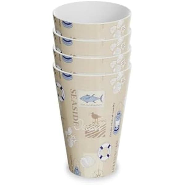 Glasögon - VERSA - Seaside - Set med 4 - Polyeten RPET - Flerfärgad