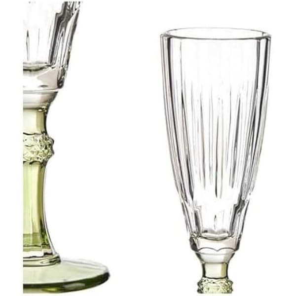 Champagneglas - VIVALTO - Exotiskt - Stamglas - Flerfärgat - 6 delar - 170 ml