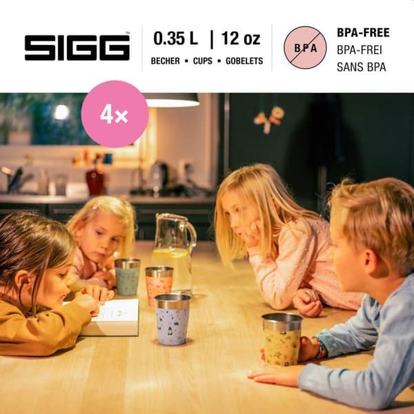 Sigg - 6043.40 - Set med muggar för barn Kinderbecher, 8697.1, Daydream