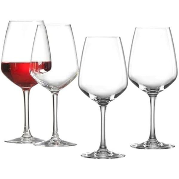 Rödvinsglas - RITZENHOFF &amp; BREKER - Mambo - Transparent - 4-pack - 0.4L kapacitet