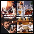 Miniatyrbild 4 av 4: INN Skull Skull Karaff 700 ml och 6 whiskyglas 75 ml Whisky Decanter Vinglas för alla hjärtans dag och fars dag present
