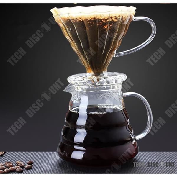 TD® klar dubbelväggig glas kaffemugg te med handled 600ml varm choklad tumlare