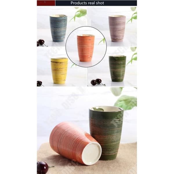 TD® Stora traditionella japanska glas glas för grönt te glas keramiskt kökstillbehör Asien Japan dekoration Kinesisk