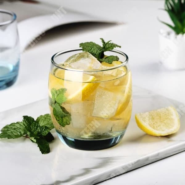 TD® Set med 6 kristallina glas 38 CL - KOK OCH SOMMELIER Vatten Juice Soda Daglig användning Lima Inspiration Smakupplevelse Kvalitet