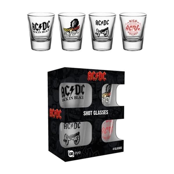 AC-DC Mix snapsglasögon