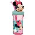 Miniatyrbild 1 av 2: Plastmugg - Disney - Minnie - 360 ml - Integrerat sugrör - 3D-figur