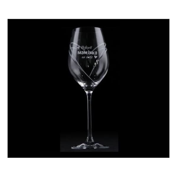 B.BOHEMIAN Vin glas BÄSTA MAMMA 470 ml 1 st (cz)