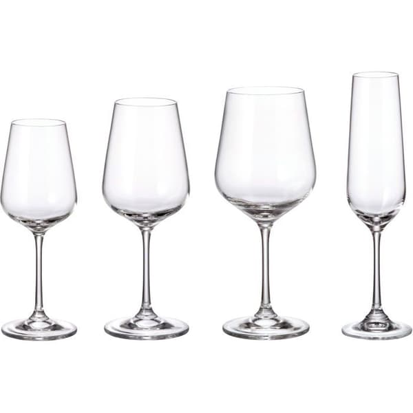 Siguro Set med glas för vitt vin Locus, 250 ml, 6 st