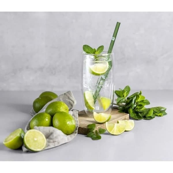 Sodaglas - ZWILLING - Sorrento - 2 delar - 475 ml - Borosilikatglas