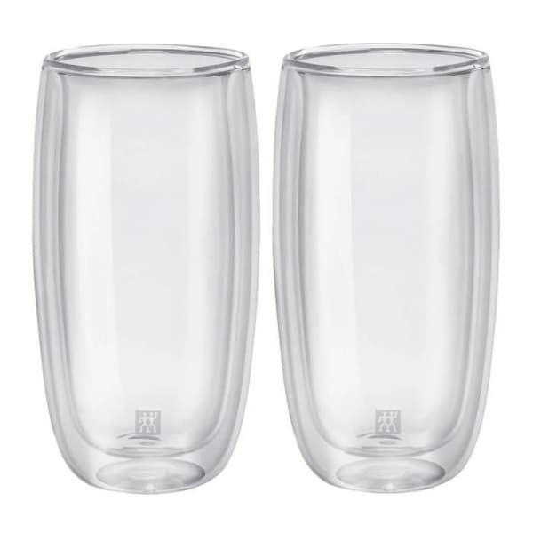 Sodaglas - ZWILLING - Sorrento - 2 delar - 475 ml - Borosilikatglas