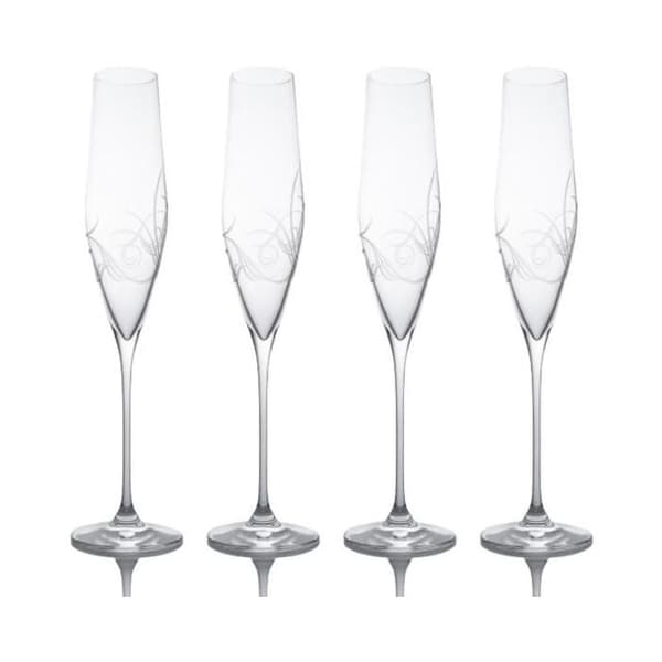 B. Bohemisk ÄNG Verre för mousserande vin 190 ml 4 st