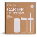 Miniatyrbild 2 av 2: Isolerade muggar - FELLOW - Carter - Set om 3 - Matt vit - 473 ml