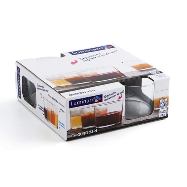 Luminarc Set med 4 Små Glas av 23 cl - 7144522