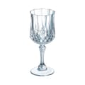 Miniatyrbild 2 av 4: Verres à pied Longchamp - Cristal d'Arques - 25cl - Vintage design 190 Transparent