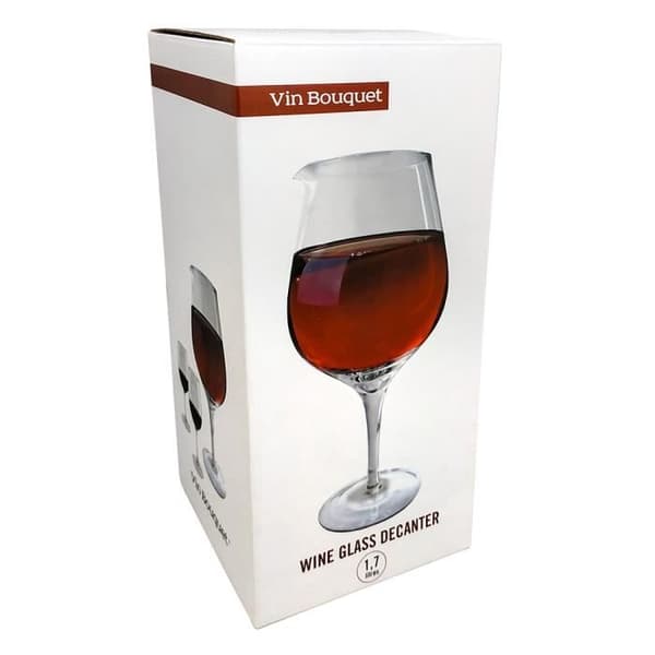 Vinkopp vin med vinkaraff med kristallkaraffer Bägare - VINGLAS - SMAKNINGSGLAS