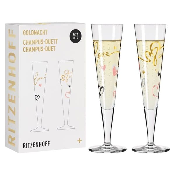 Champagneglas - champagnecoupe - Ritzenhoff champagneflöjt - 2023