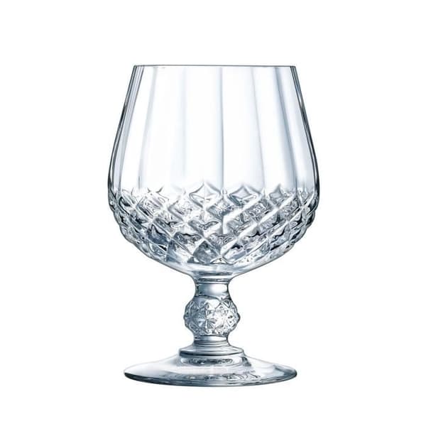 Kognakglas - CRISTAL D'ARQUES - Longchamp - 6 delar - Kwarx - Vintage design