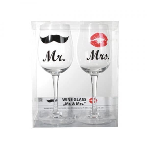 Mr & Mrs vinglas