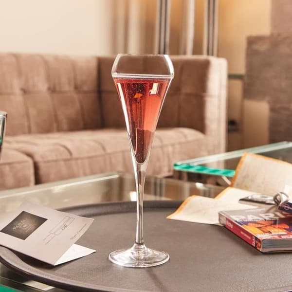 6 champagneflöjter 20cl Open Up - Chef&Sommelier - Kristallin originaldesign 30% mer motståndskraftig