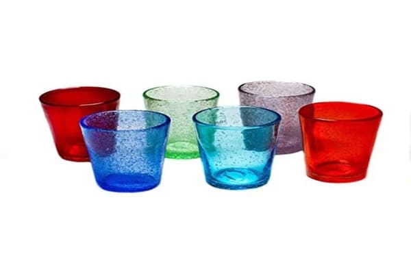 Vattenglas med eller utan stjälk - sirapsglas - fruktjuiceglas - sodaglas - H-h bägare