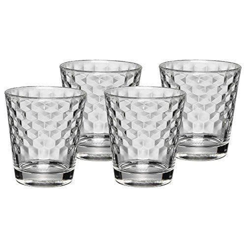 WMF Tumbler-set av glas 4 delar Bivaxmönster Tål diskmaskin - 948642040