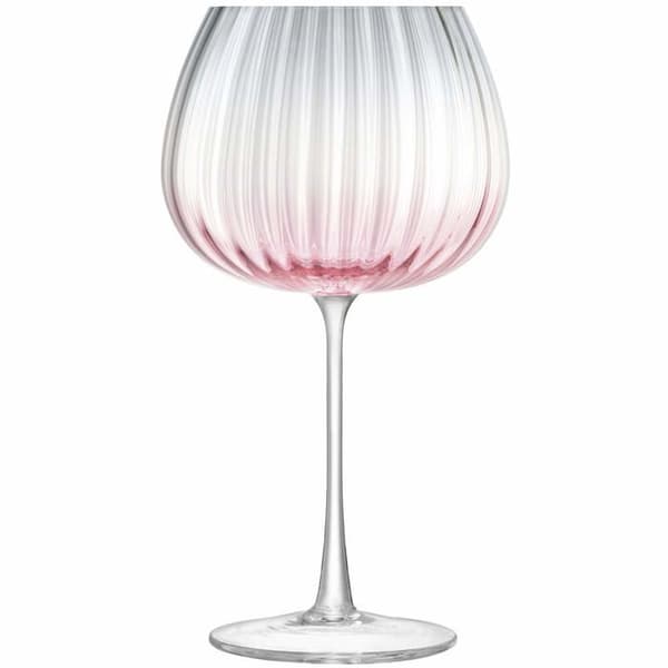 Vinglas - Lsa internationellt smakglas - G1443-23-152 - Twilight ballongtumlare, Glas, rosa/grå, 650 ml