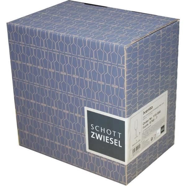 Champagneflöjter - SCHOTT ZWIESEL - Ivento - 23 cl - Set om 6 - Transparent kristall