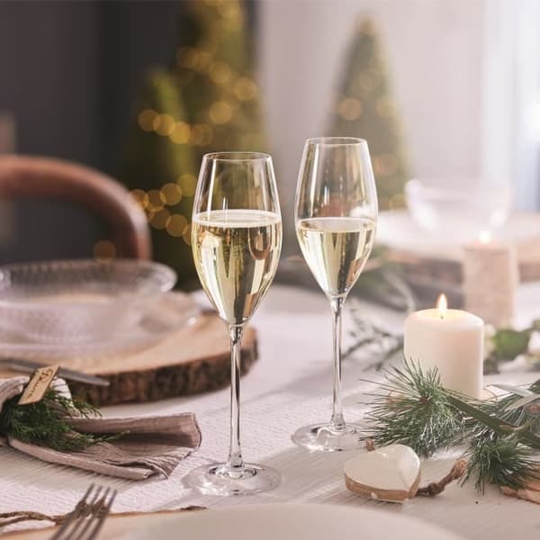 6 champagneflöjter 24 cl Cheer Up - Chef&Sommelier 235 Transparent