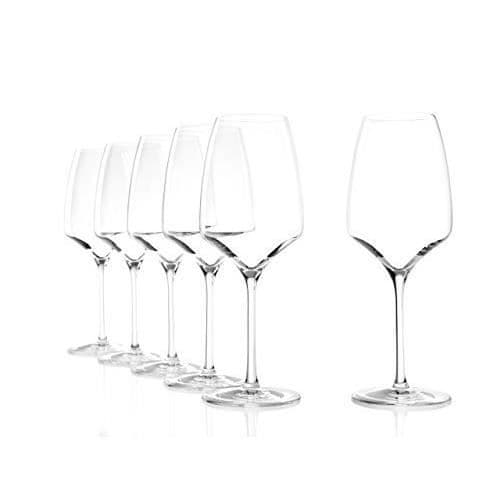 StölzleLausitz Rödvinsglas Experience, 645 ML, Set om 6, diskmaskinssäker, perfekt för alla tillfällen