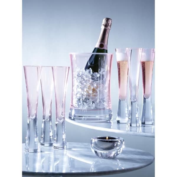 L.S.A. Moya champagneglas 170 ml rosa glas 2 st