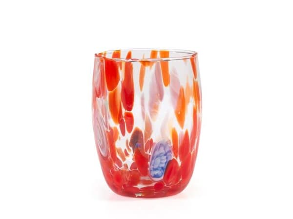 Vinglas - H-h smakglas - 3894900 - set 6 bicchieri veneziano i vetro decorato flerfärgad cl 38