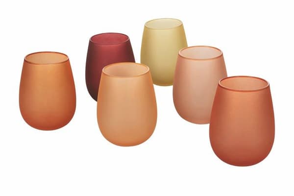 Villa deste home tivoli - 5910904 - Happy Hour Sunset Set med 6 frostat glas vattenglas 500 ml