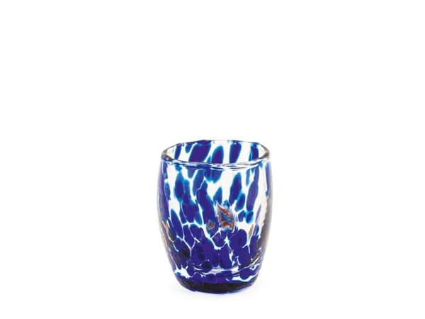 H-h - 3894905 - set 6 bicchieri veneziano i glas dekorerad flerfärgad cl 5