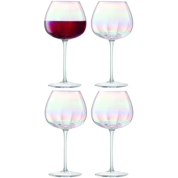 LSA International Wine Glasses - Set med 4-460 ml - Mother of Pearl - G1332-16-401
