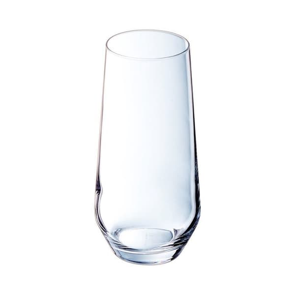 Vatten glas - Cristal d'Arques - Ultime 45cl - Transparent - Set av 6 - Fotad glas