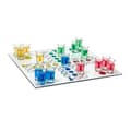 Miniatyrbild 1 av 6: Relaxdays Alkoholspel Ludo för vuxna, för att dricka, 2 tärningar och 16 shotglas, roligt, färgglatt