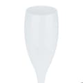 Miniatyrbild 6 av 6: Relaxdays Plastflöjt för champagne, set om 6, robust och BPA-fri, återanvändbar, kapacitet: 100 ml, vit
