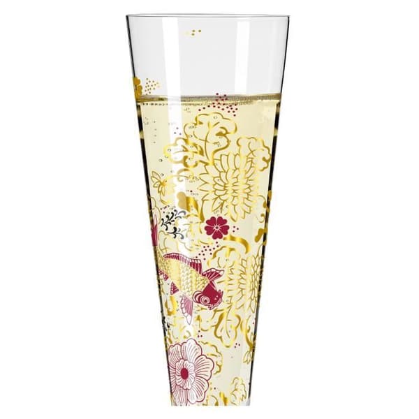 Champagneglas - RITZENHOFF - Gold Night - 205 ml - Glasa i kristall - Catherine Stockebrand