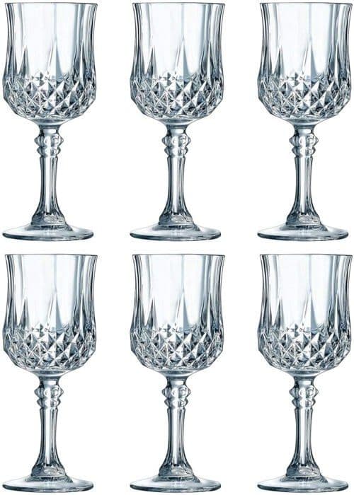 Vinglas - Eclat-provningsglas - L7550 - 14440 Box med 6 stamglas 25 cl-Longchamp, Transparent